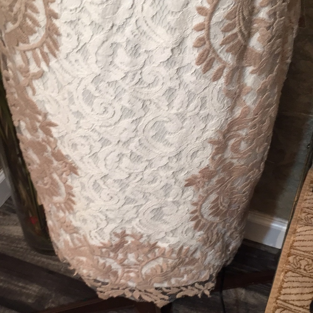 Tadashi shoji 🌹 stunning elegant  dress Gown - Picture 5 of 14